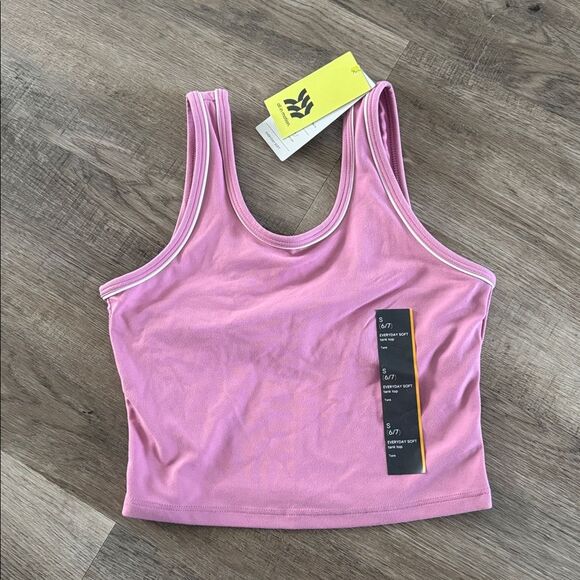 Pink Athletic Crop Top All in Motion Girls S - Picture 1 of 4